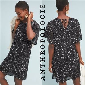 ANTHROPOLOGIE BLACK DRESS